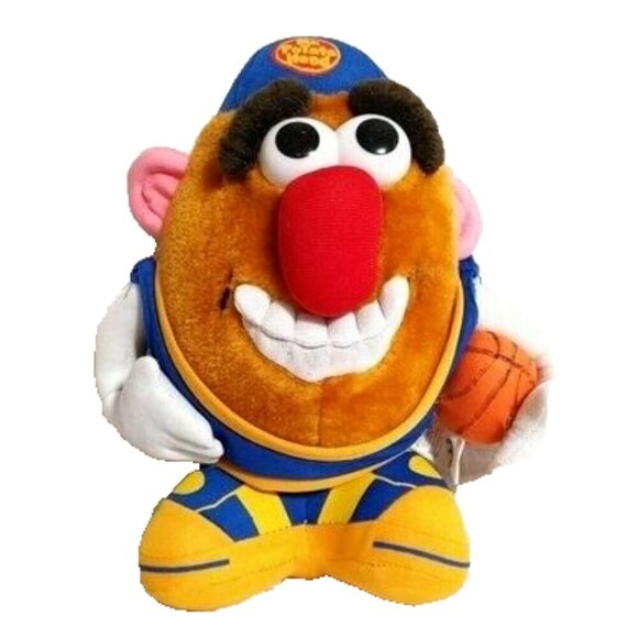 Mr. Potato  Head 1999 Hasbro Basketball Toy Plush Figure 90s - Picture 1 of 4